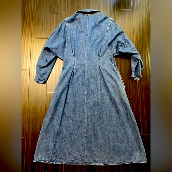 COS Zip Denim Dress size 12 good condition - Picture 7 of 8